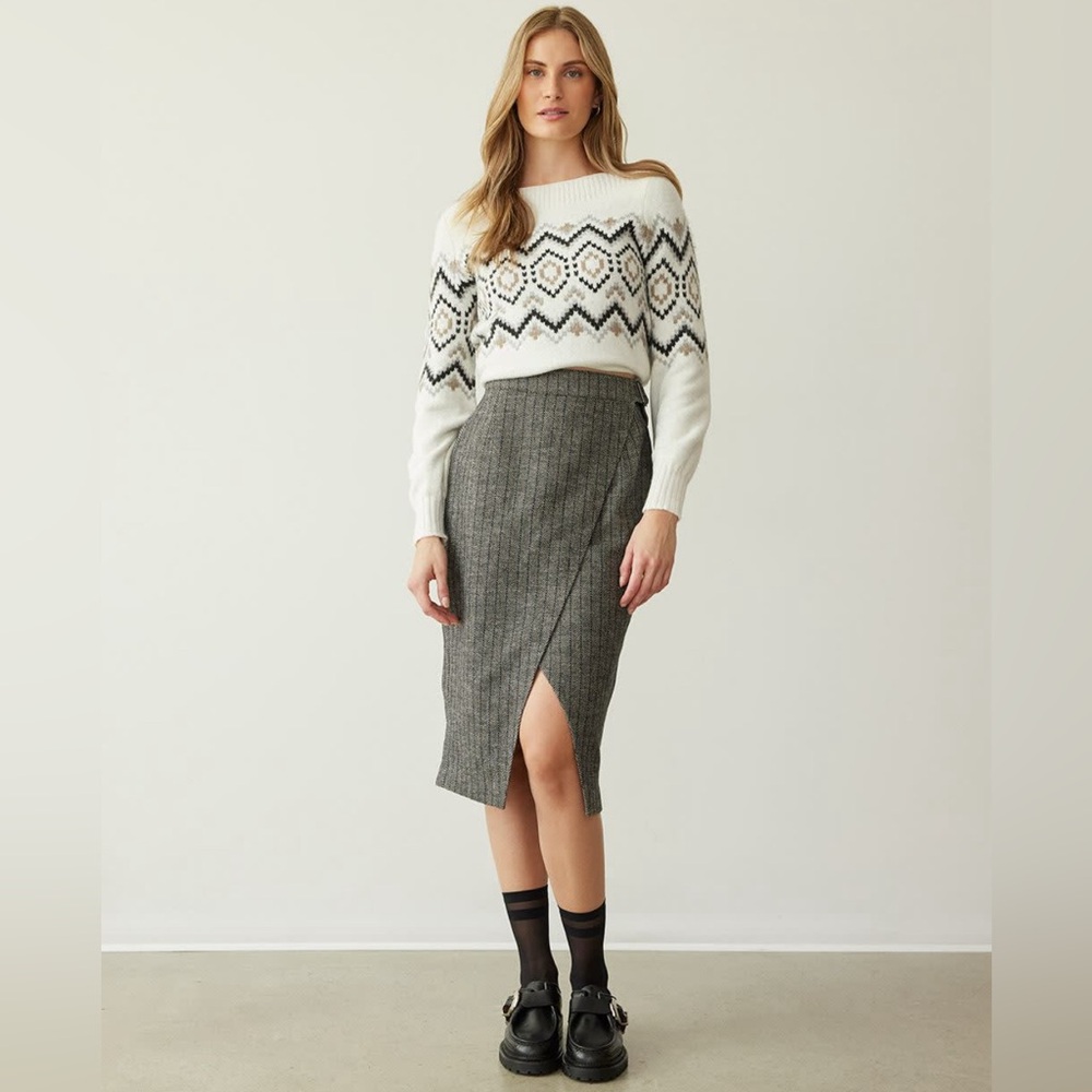 Emanuel Ungaro Parallèle Classic Checkered Skirt - Made in Italy